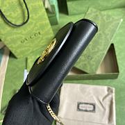 Gucci Blondie Medium Chain Wallet Black Leather  - 3
