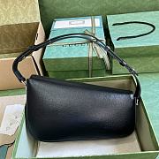 Okify Gucci Horsebit 1955 Shoulder Bag Black Leather - 3