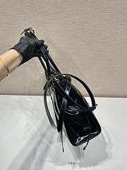 Okify Prada Large Leather Handbag Black Leather  - 4