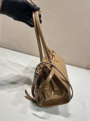 Okify Prada Medium Leather Handbag Brown Leather - 2