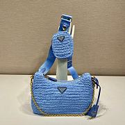 Okify Prada Re-Edition 2005 Crochet Bag Blue - 1