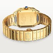 Okify Cartier Santos De Cartier Watch Gold Medium Model - 3