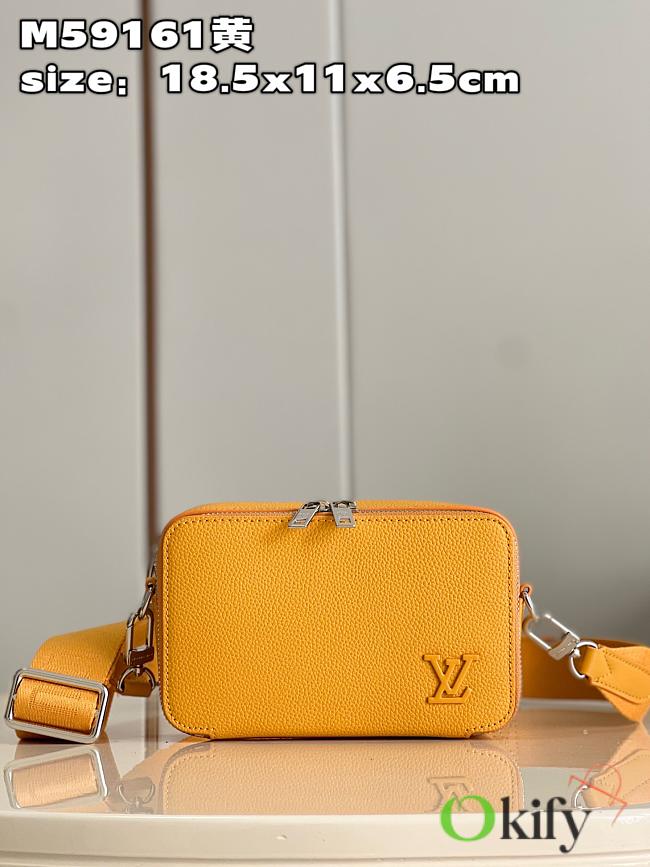 Okify LV Alpha Wearable Wallet Yellow  - 1