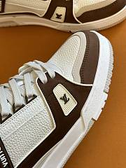 Okify LV Mocha Trainer Sneaker Brown - 6