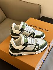 Okify LV Mocha Trainer Sneaker Green - 6