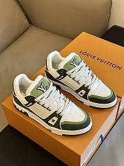 Okify LV Mocha Trainer Sneaker Green - 5