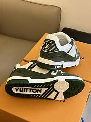 Okify LV Mocha Trainer Sneaker Green - 4