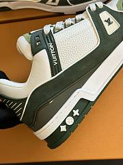 Okify LV Mocha Trainer Sneaker Green - 3