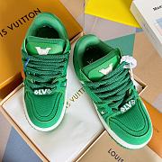 Okify LV Trainer Maxi Sneaker Green - 4