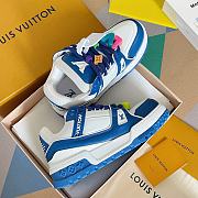 Okify LV Trainer Maxi Sneaker Blue 1ABZPU - 1