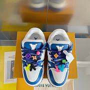 Okify LV Trainer Maxi Sneaker Blue 1ABZPU - 6