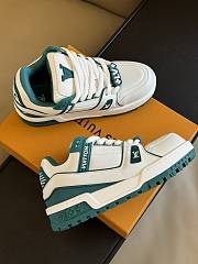 Okify LV Trainer Maxi Sneaker Green 1ACI0M - 5