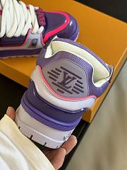 Okify LV Trainer Maxi Sneaker Purple 1ACF72 - 6