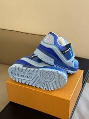 Okify LV Trainer Maxi Sneaker Blue 1ACF7M - 5