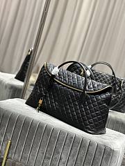 Okify YSL ES Giant Travel Bag in Quilted Leather Black - 3