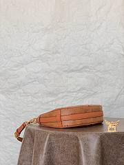 Okify MCM Aren Crescent Hobo In Visetos Small Hobo Shoulder Bag Monogram Canvas And Nappa Leather - 2