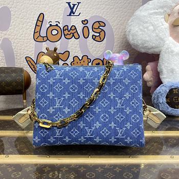 Okify LV Coussin PM Navy Blue M24564