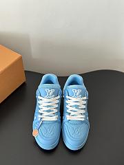 Okify LV Trainer Sneaker Blue 1AARFI - 4