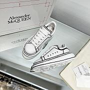 Okify Alexander McQueen Kid's Sneaker White Leather - 1