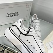 Okify Alexander McQueen Kid's Sneaker White Leather - 6