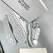 Okify Alexander McQueen Kid's Sneaker White Leather - 5
