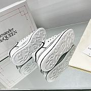 Okify Alexander McQueen Kid's Sneaker White Leather - 3
