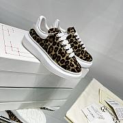 Okify Alexander McQueen Kid's Oversized Leopard Sneakers - 2