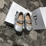 Okify Dior Kid's Shoes Heart Silver - 3