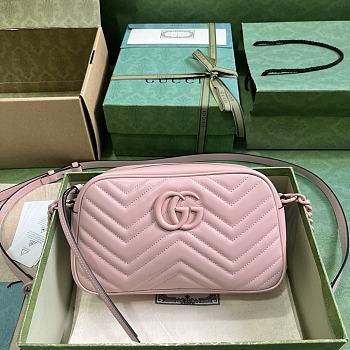 Okify Gucci GG Marmont Shoulder Light Pink