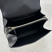 Okify The Row Isla Leather Clutch In Black - 5