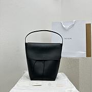 Okify The Row Black N/s Park Leather Tote Bag - 1