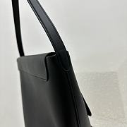 Okify The Row Black N/s Park Leather Tote Bag - 6