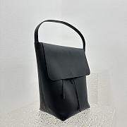 Okify The Row Black N/s Park Leather Tote Bag - 3
