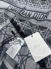 Okify Dior Scarf Black Gray 14541 - 2