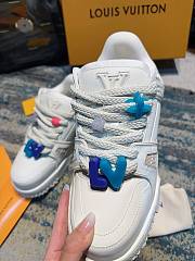 Okify LV Trainer Maxi Sneaker White 1AB8RW - 4