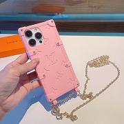 Okify LV Phone Case Pink 14590 - 6