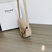 Okify Celine Besace Cuir Triomphe In Smooth Calfskin Nude - 5