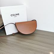 Okify Celine Besace Cuir Triomphe In Smooth Calfskin Brown - 4