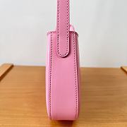 Okify Celine Medium Tilly Bag In Shiny Calfskin Pink - 4