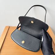 Okify Celline Clutch On Strap Tabou In Smooth Calfskin Black - 4
