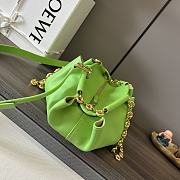 Okify Loewe Small Paseo Chain Bag Green - 6
