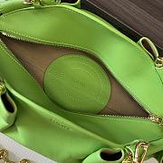 Okify Loewe Small Paseo Chain Bag Green - 4