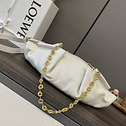 Okify Loewe Small Paseo Chain Bag White - 4