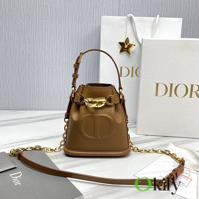 Okify Dior Small C'est Dior Bag Brown  - 1