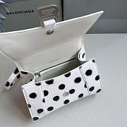 Okify Balenciaga Hourglass Top Handle Bag Printed Leather Small - 5