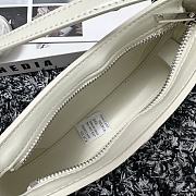 Okify Celine Medium Tilly Bag In Shiny Calfskin White - 4