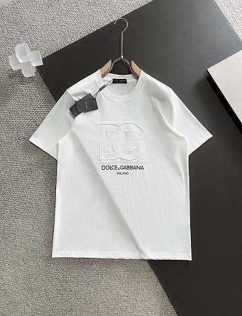 Okify D&G T-shirt White/ Black 14661