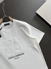 Okify D&G T-shirt White/ Black 14661 - 3