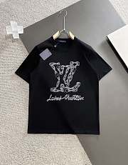 Okify LV T-shirt White/ Black 14663 - 3