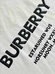 Okify Burberry T-shirt White/ Black 14664 - 4